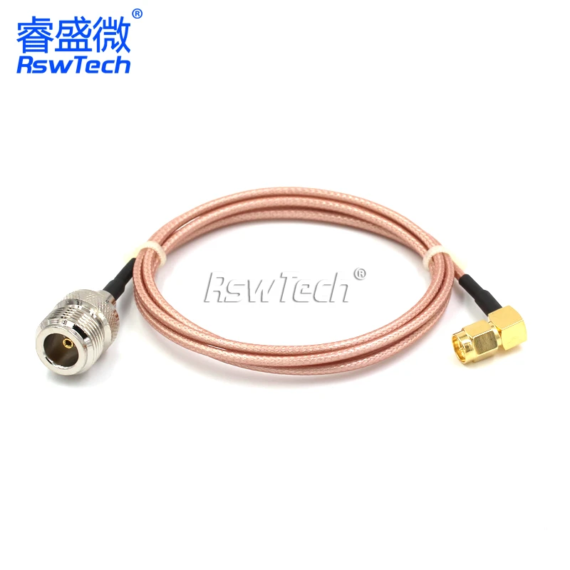 1PCS SMA-JW to N connecting cable SMA bent male to N adapter cable N-JW N-J N-K to SMA RF316 RF cable