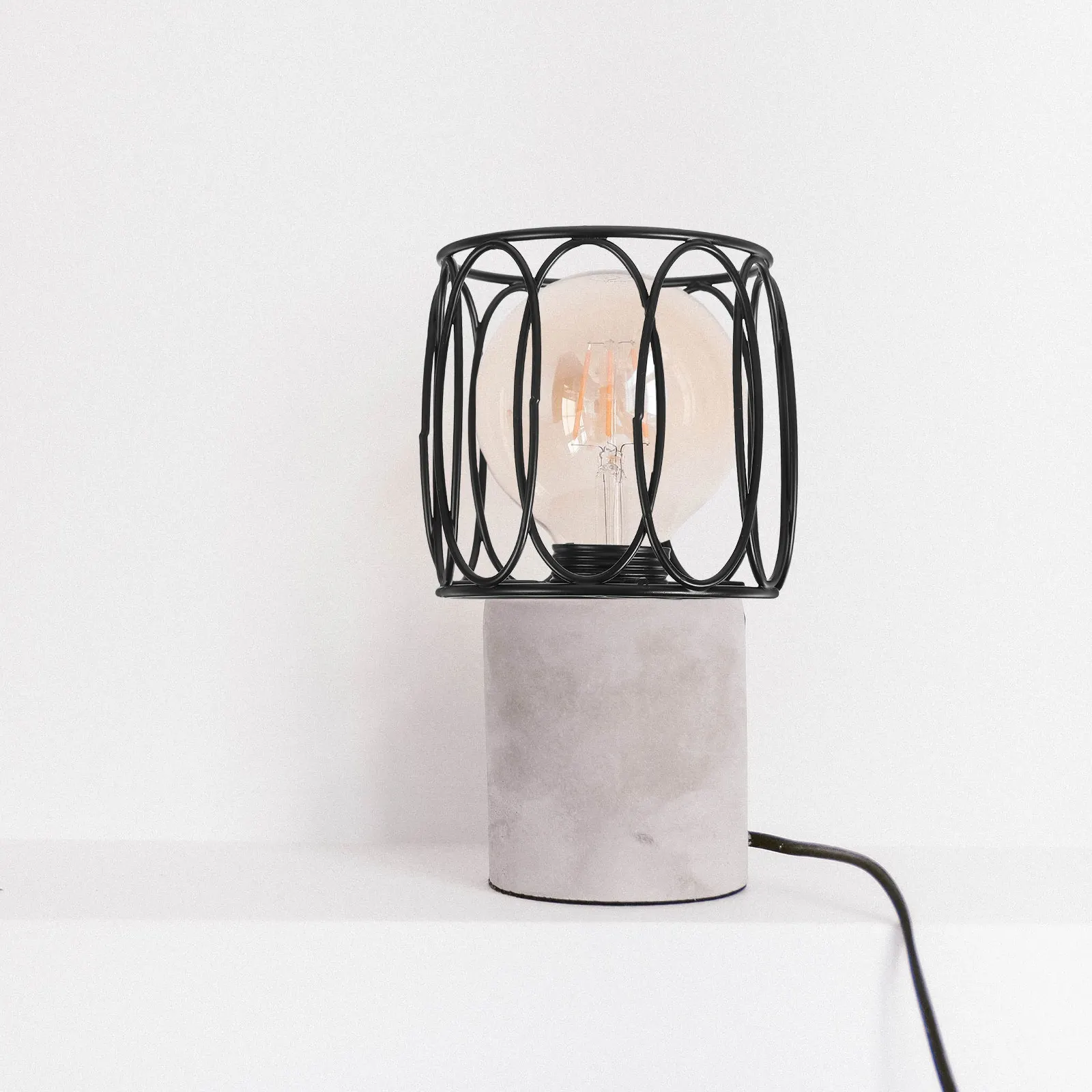 

Миниатюрный металлический абажур-клетка для подвесного светильника, винтажный декоративный полый светильник-клетка для дома