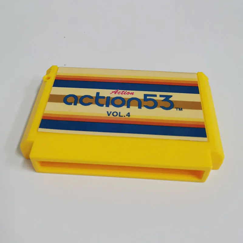 Akcja 53 tom 4 (hack) rodzina komputera FC Famicom gry NES kaseta 60 Pin Retro konsola