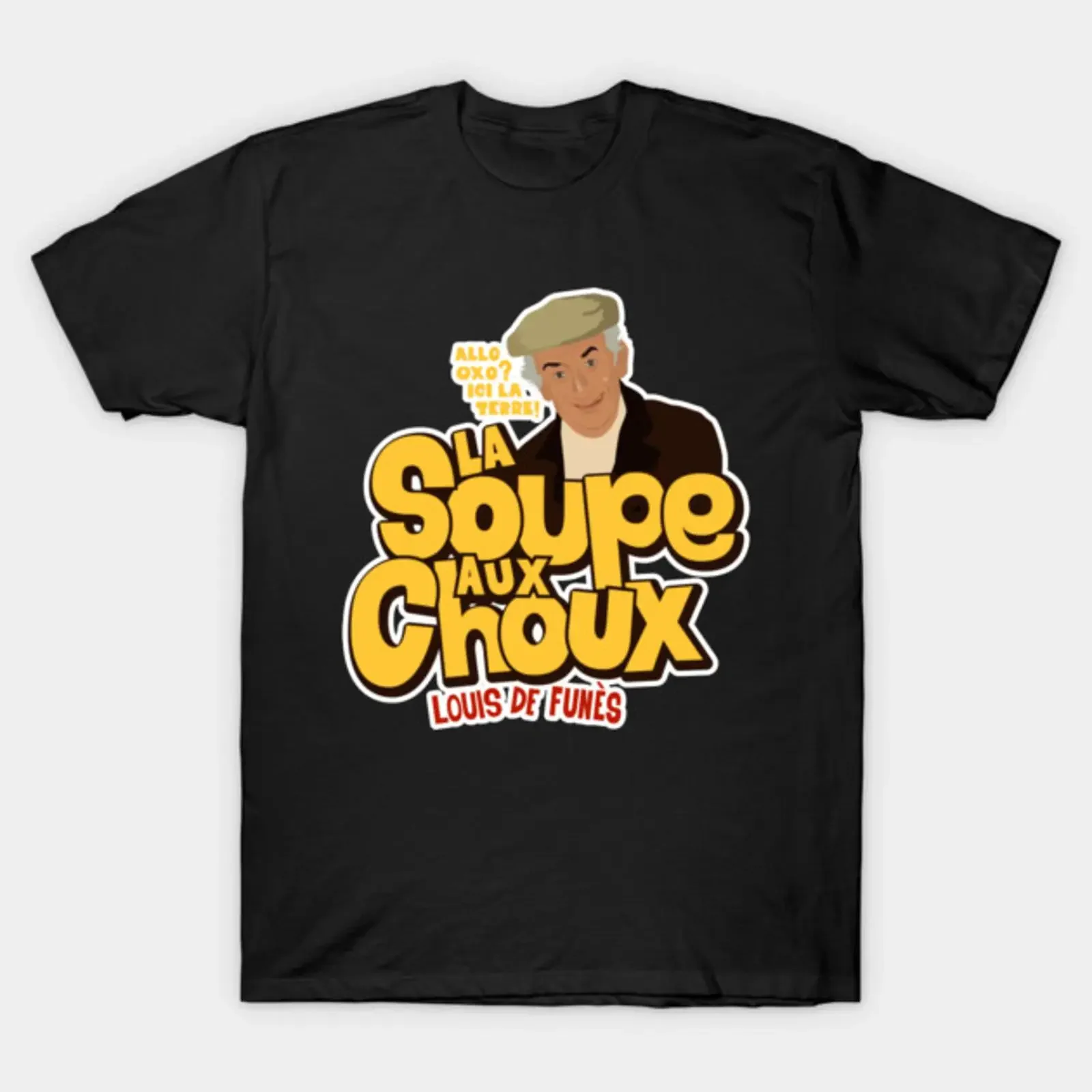 La Soupe aux Choux Embrace Nostalgia with Iconic Comedy T Shirt vintage Washed Comfortable Slightly streetwear graphic Soft