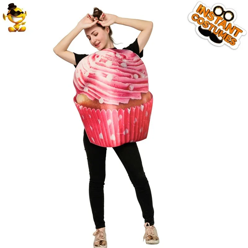   Copos de papel para bolo Ice Cr, tamanho adulto para loween Par, fantasia de baile, brincalhão, roupa de palco