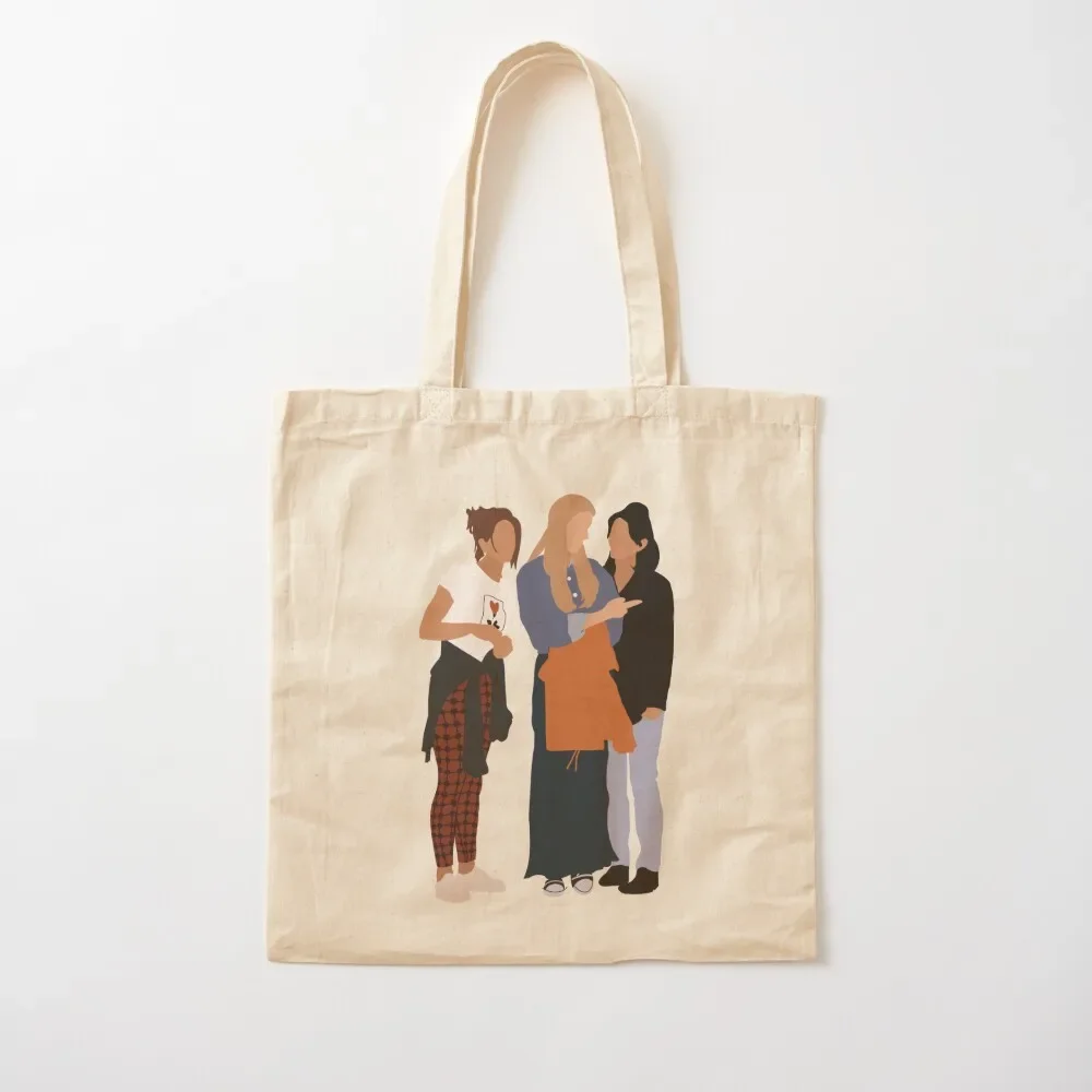 

Rachel Monica and Pheobe Tote Bag woman shopping bag custom fabric bag Big Gift