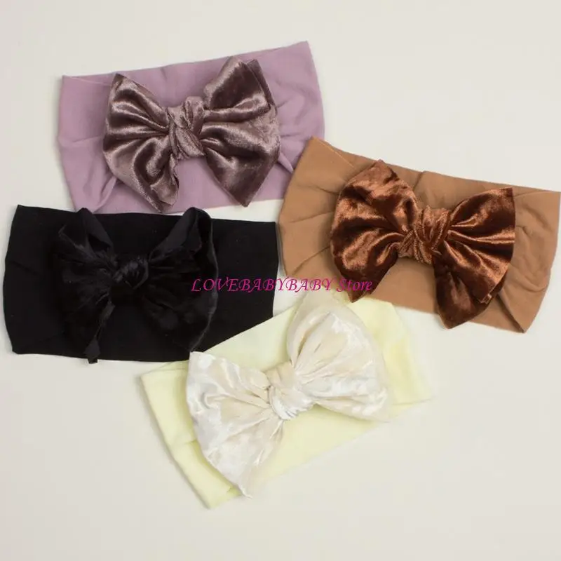 

Мягкая эластичная головная одежда с широкополосными полосами полосы для волос головной полосы Обертывания волос 4xbc