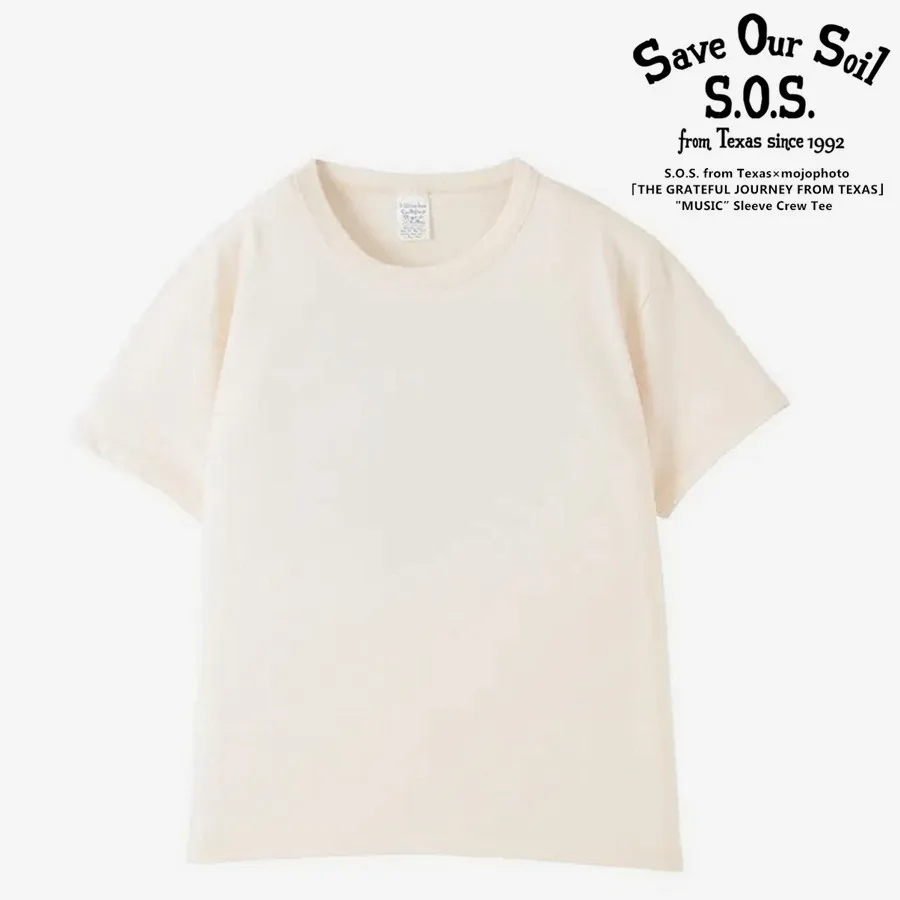S.O.S. Texas Texas Music Tour (True Color) Photographer Kengo Watanabe Short Sleeve TEE