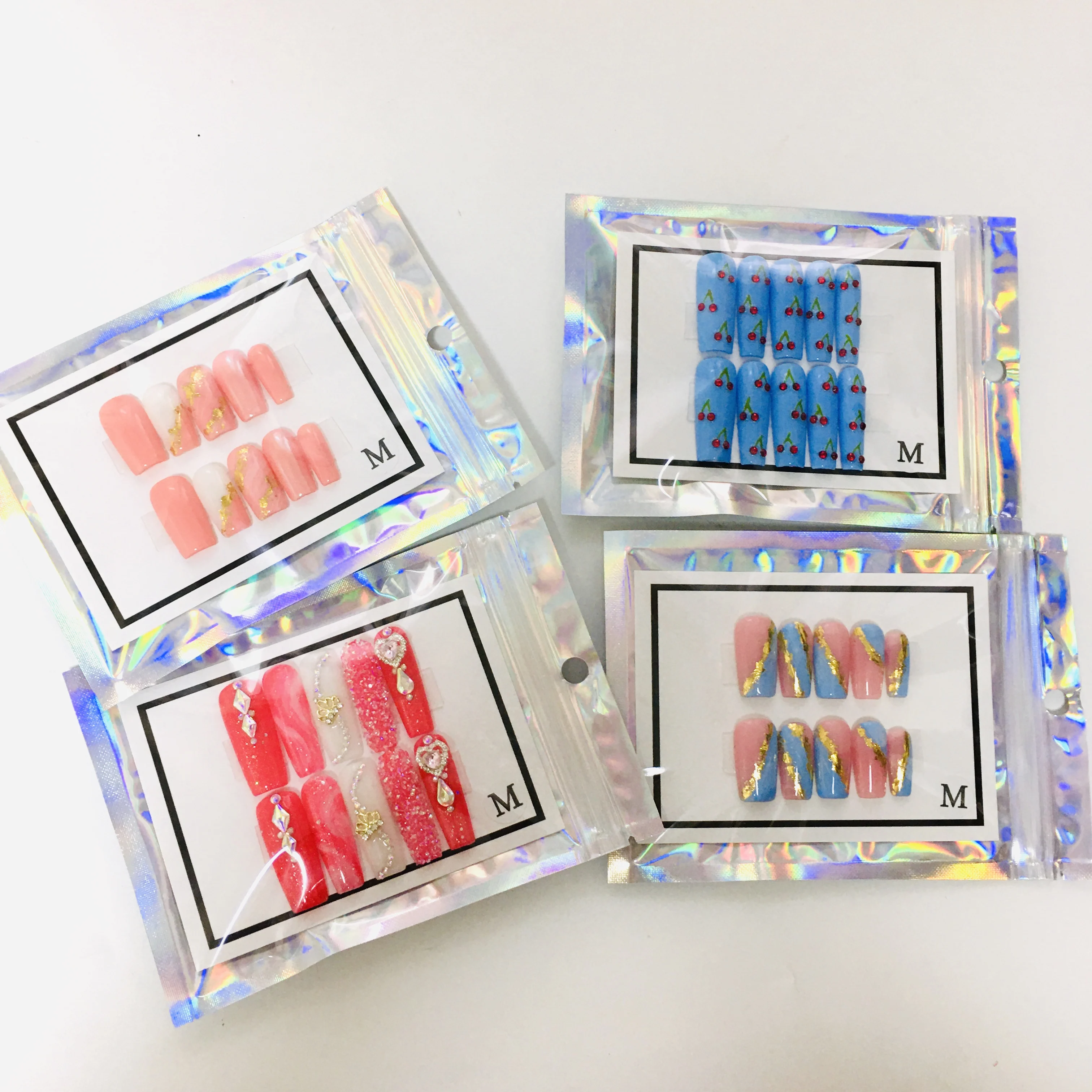 

Искусственные ногти во французском стиле, накладные ногти, прямые поставки с фабрики, долговечные ногти