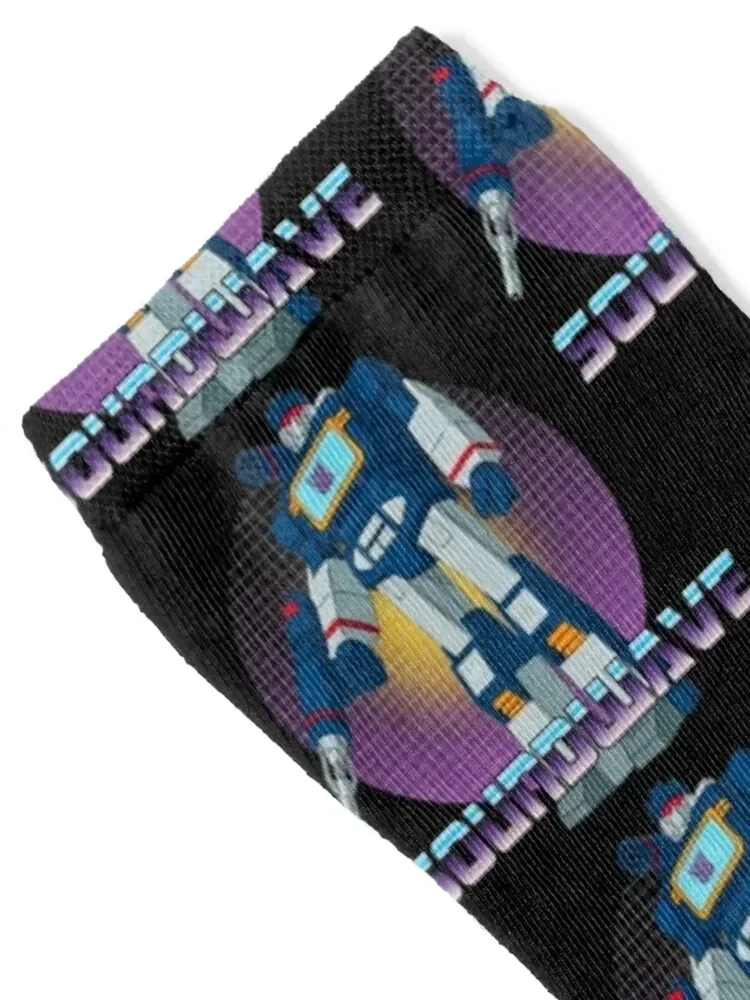 Soundwave Decepticon Transformer G1 Socks warm winter christmas stocking Women Socks Men's