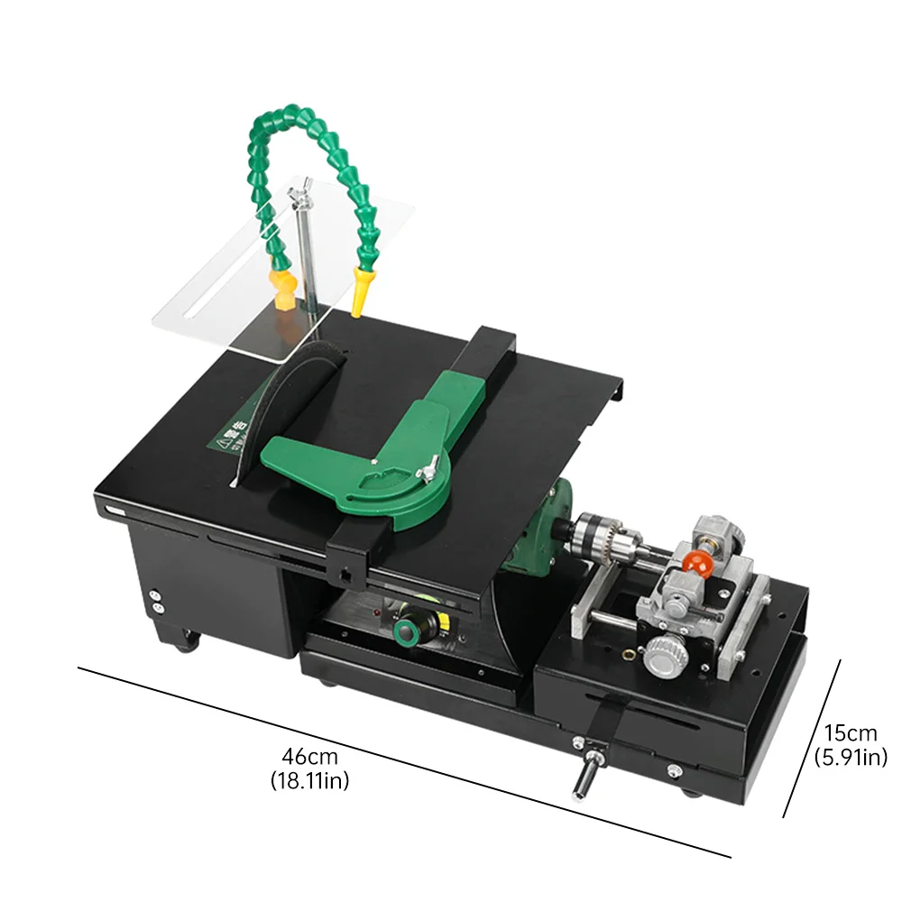 220V High-Power Desktop Grinder Jade Polishing Machine Small Cutting Machine Desktop Polishing And Grinding Table Saw