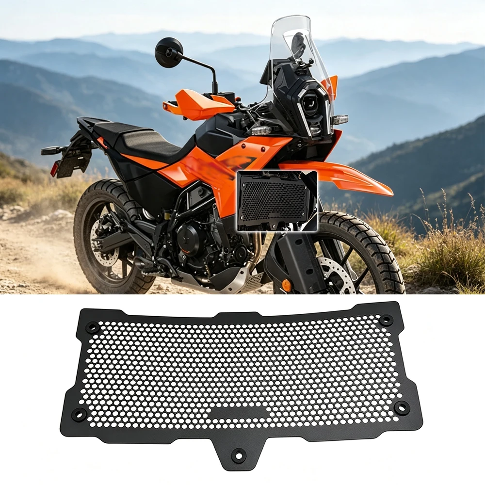 Image of Passend für 390 ADVENTURE R 2025 390 ADVENTURE X Motorrad Kühlergrill Schutzabdeckung 390 ADV R X