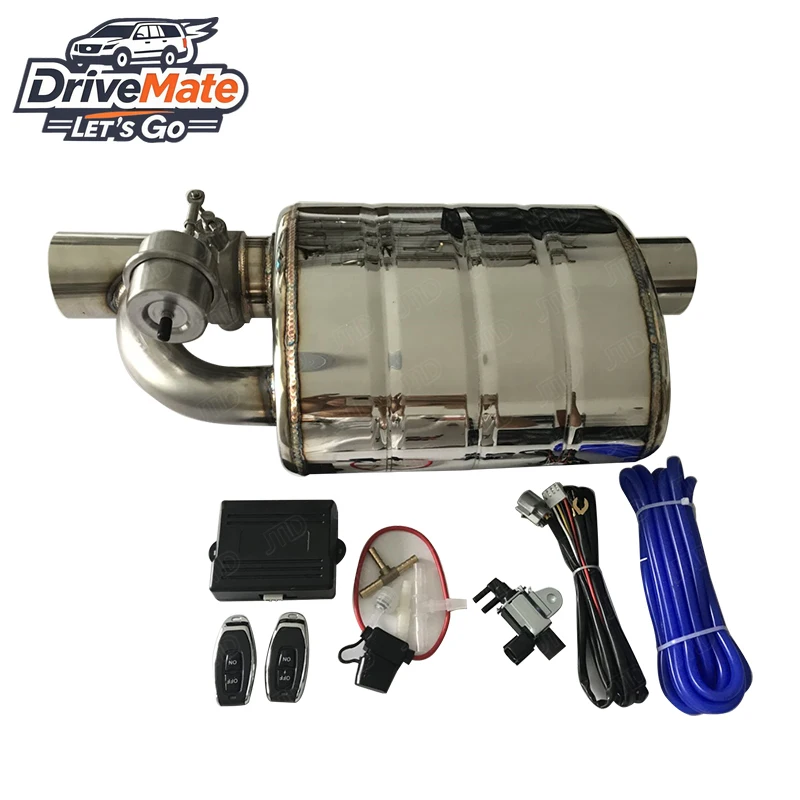 High Performance Universal Cutout Valve Single Electric Exhaust Muffler with First Generation Remote Control
