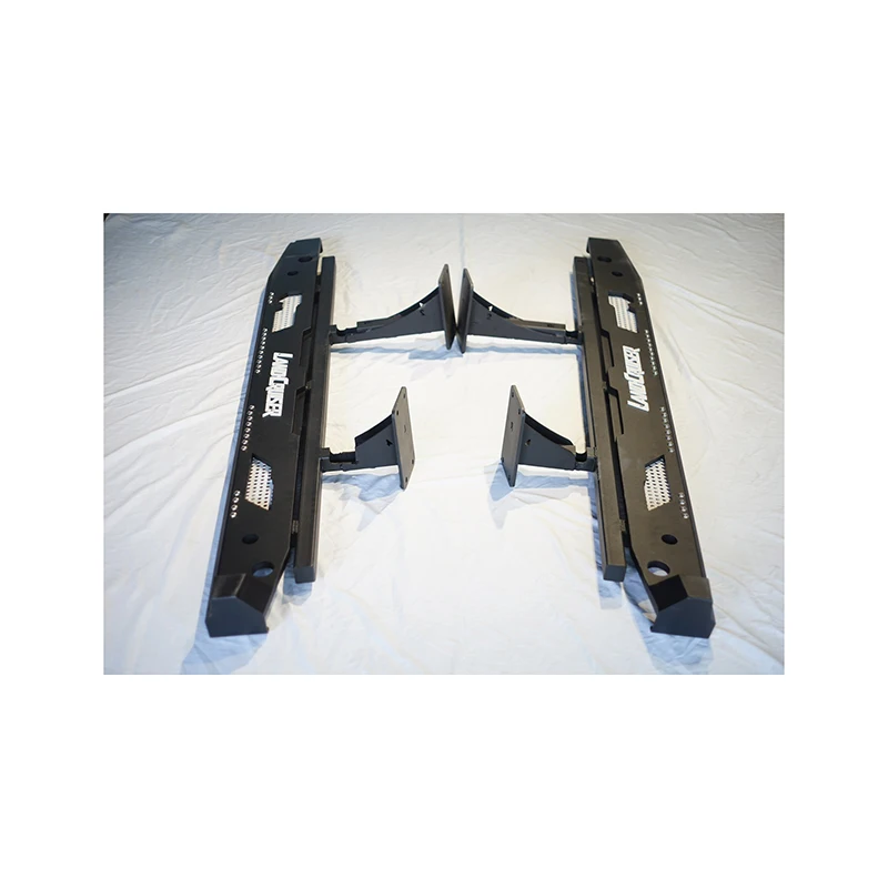 

Nerf Bars Running Boards For Toy ota Land Cruiser LC80 Sidestep Off-Road Side Steps Exterior Modification Accessories