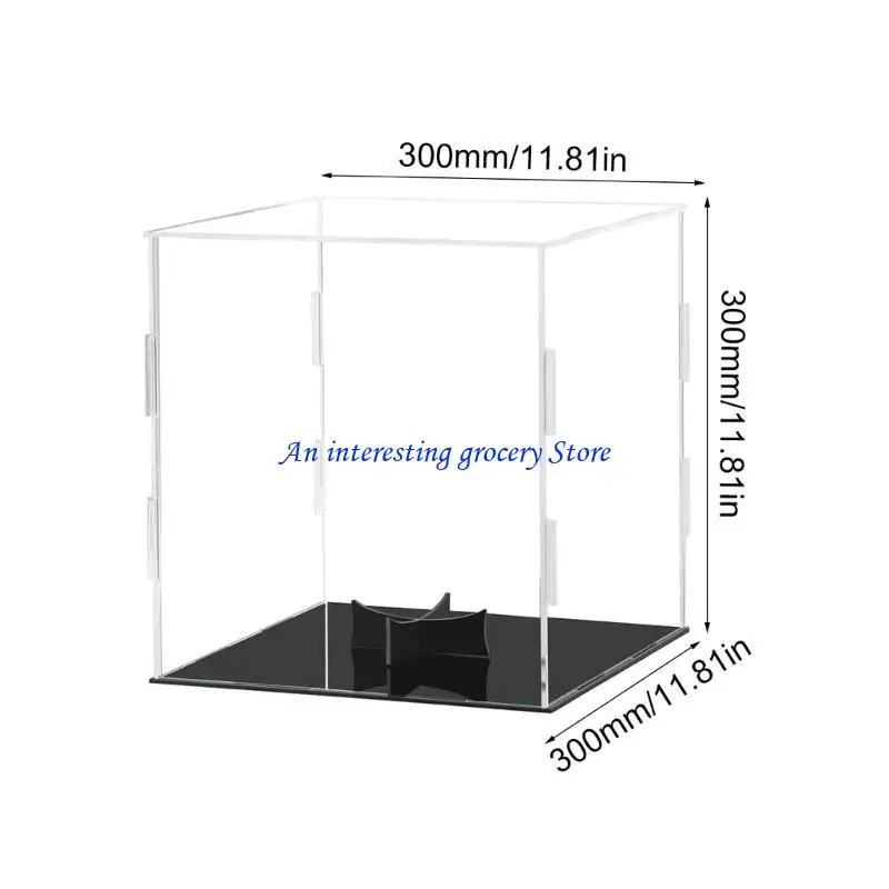 652d Acrylic Basketball Display Case Soccer Display Stand Box Showcases Dustproof Showcases