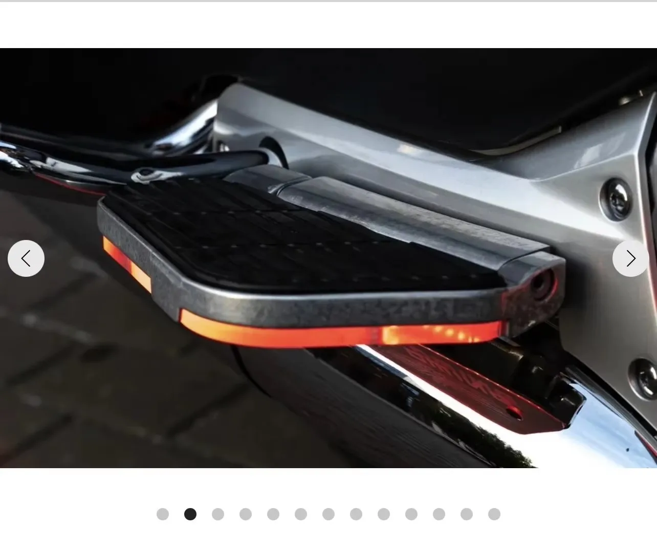 2001-2017 Goldwing 1800 GL 1800 LED Lighting Passenger Footrests Foot Pedal Lighting Floorboard Covers For Honda GOLD WING 1800