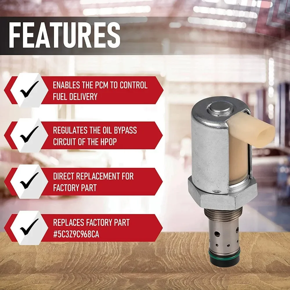 5C3Z-9C968-CA Motorcraft IPR Injectie Drukregelaar Klep Voor 2005-2010 Ford F-250 F-350 F-450 F-550 Super Duty 6.0L V8