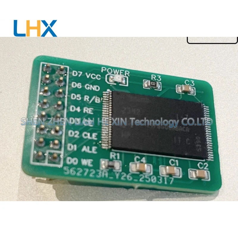 

MT29F4G08 module MT29F8G08 parallel port NandFlash storage 8Gbit stm32 module building block