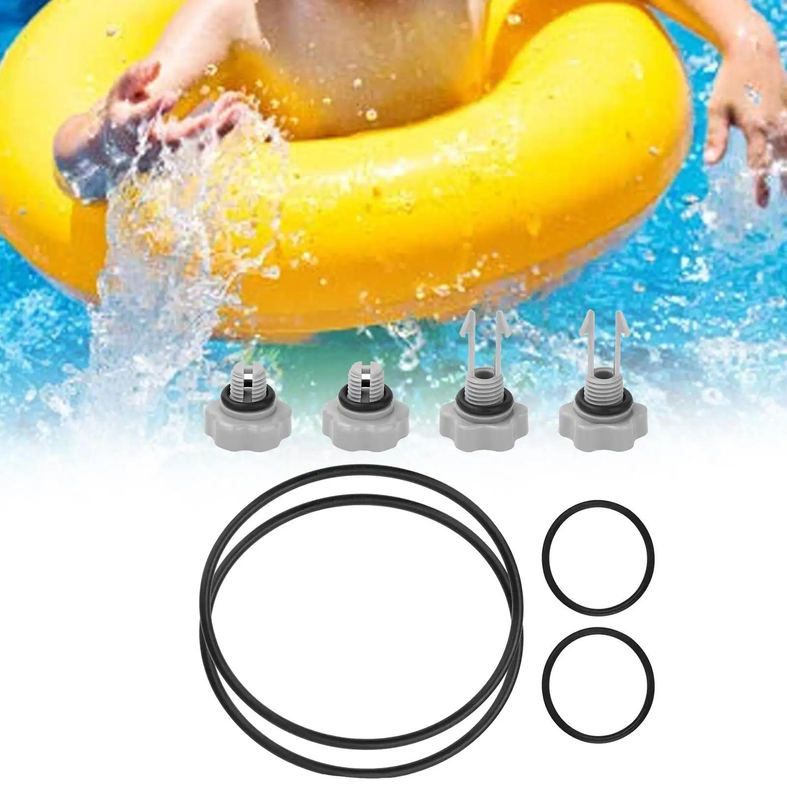 Filter Pump Replacing Seals Set Repair Parts Essential Wear Resistant Seal Components for Pool Filter Pump