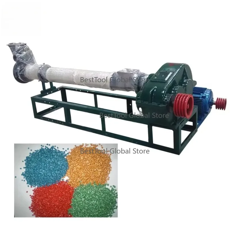 Full-auto-matic Waste Plastic Recy-cling Machine Or Sm-all Plastic Gran-ulator