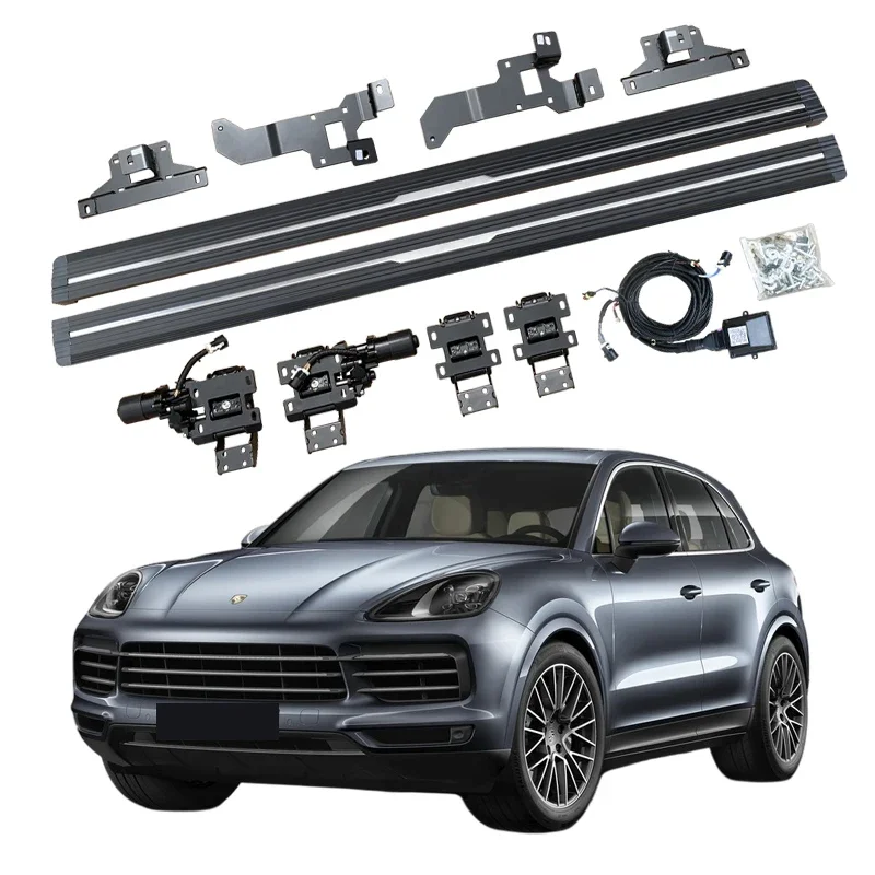 

Superior Quality Electric Side Steps Automatic Aluminium Alloy Electric Running Board for Cayenne 2008-2010 2011-2017
