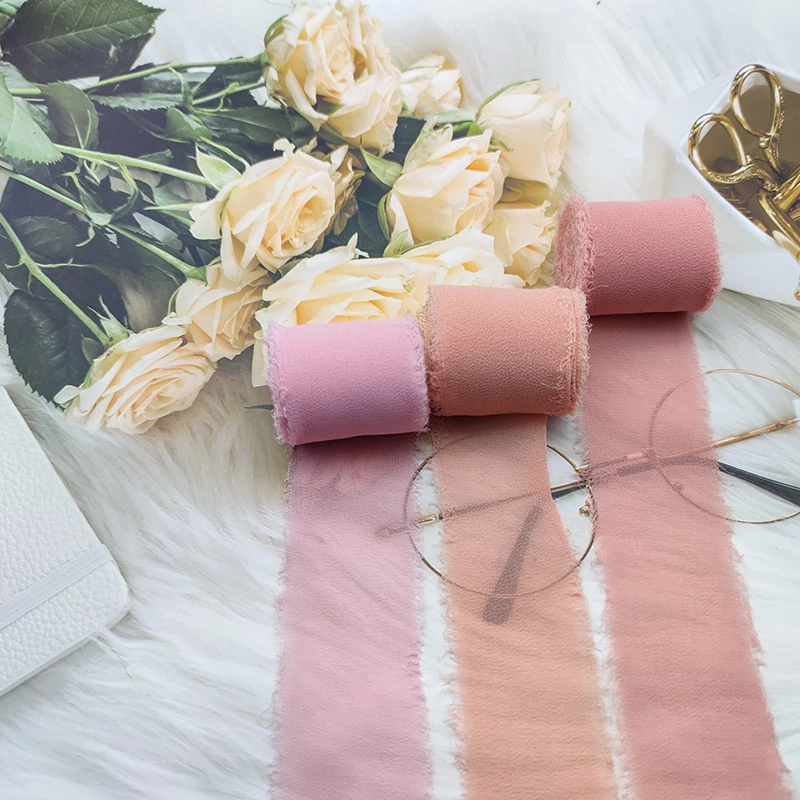 

Декоративные ленты для шитья Вечные розы Кружевная лента Cinta Шифоновая шелковая лента Цветы Свадебное кружево Украшение ручной работы