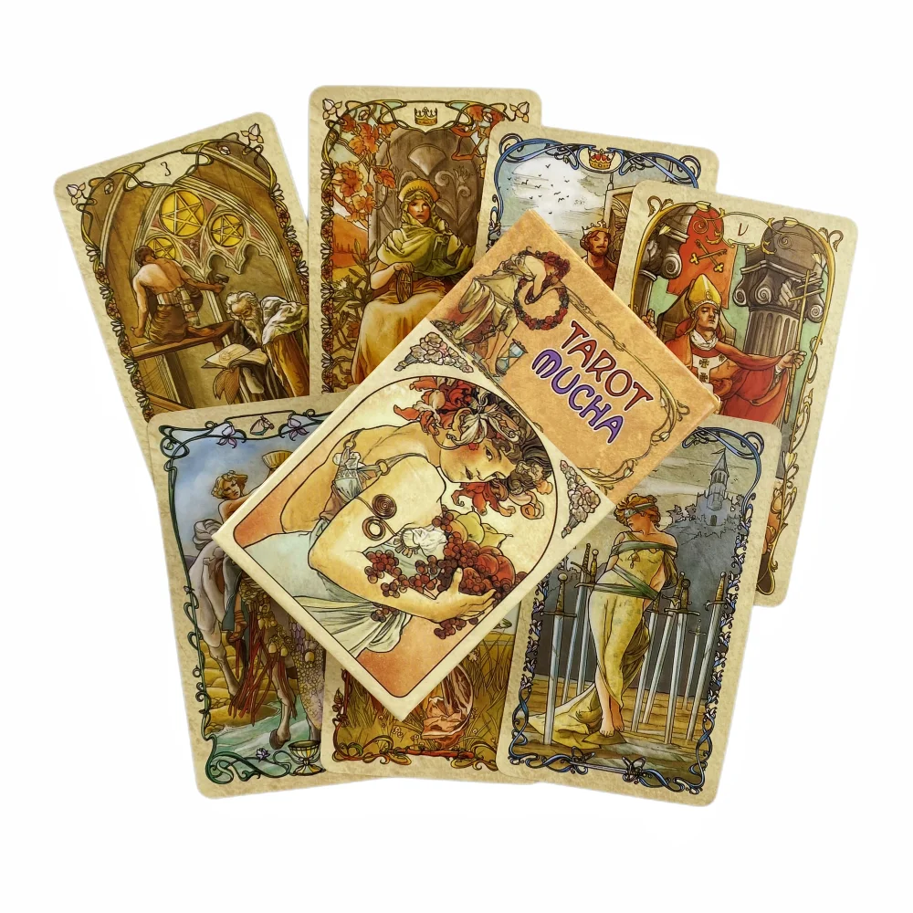 Black Cats Tarot Cards Divination Deck English Versions Edition Oracle Board Playing Game For Party