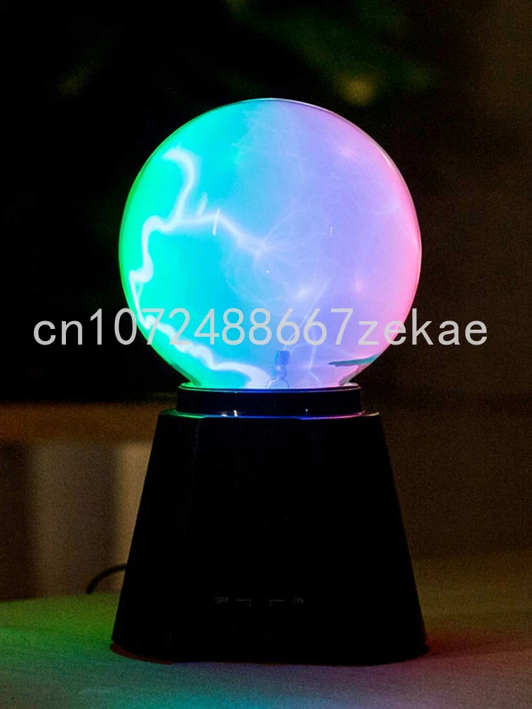 4 Inch Touch Induction Electrostatic Ball Ion Ball Magic Ball Glow Lightning Ion Current Lamp