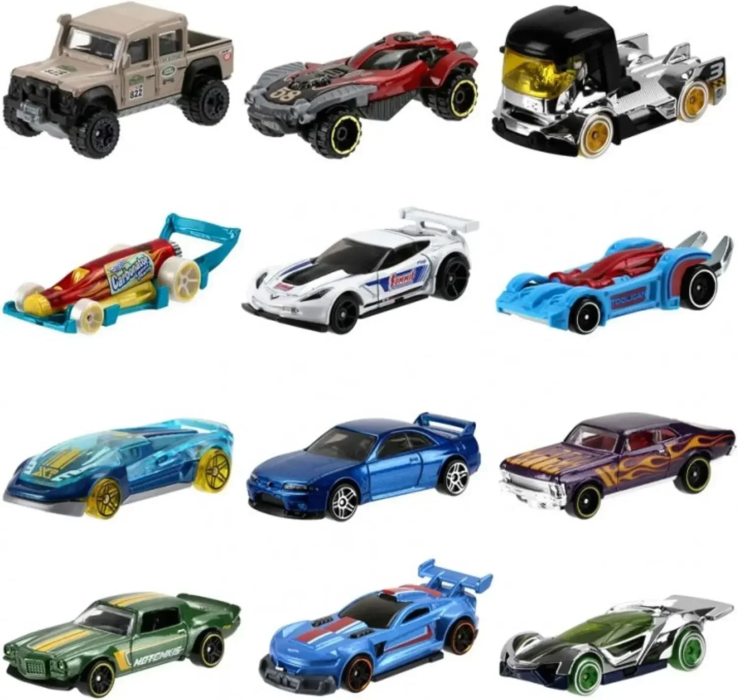 5 To 72 Hot Wheels Car Original Diecast 1:64 Vehicles Dodge Charger BMW Ford Muscle Kids Toys for Boys Children Birthday Gift