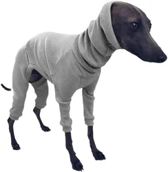 Pet Clothes for Medium Large Big Dogs Turtleneck Puppy Basic Pajamas Durable Elastic Whippet Italian Greyhound Onesie Outfits