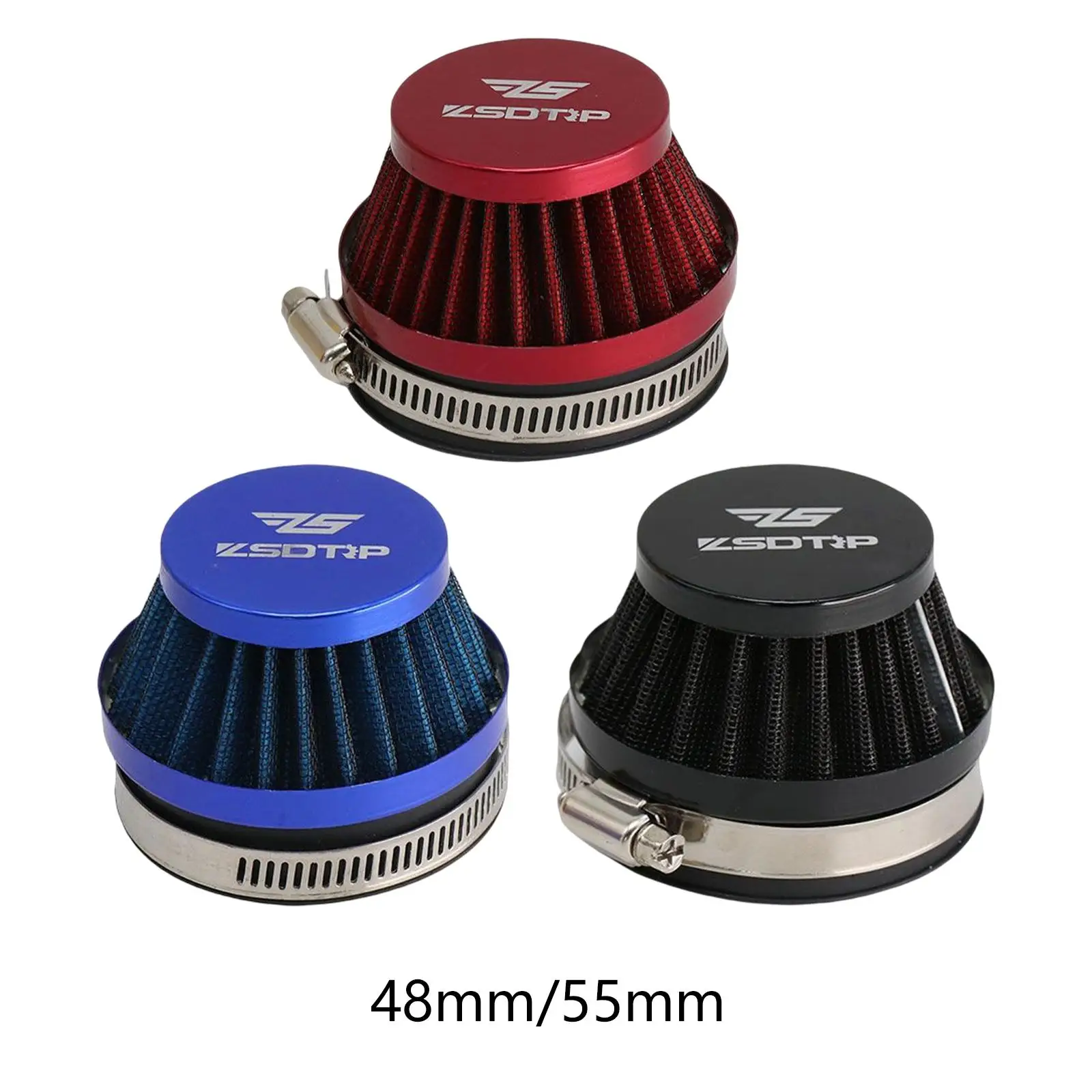 Durable Alloy Rubber Motorcycle Air Filter Mushroom Head for Motocross Pit Bike Plastics Dirtbikes 125cc