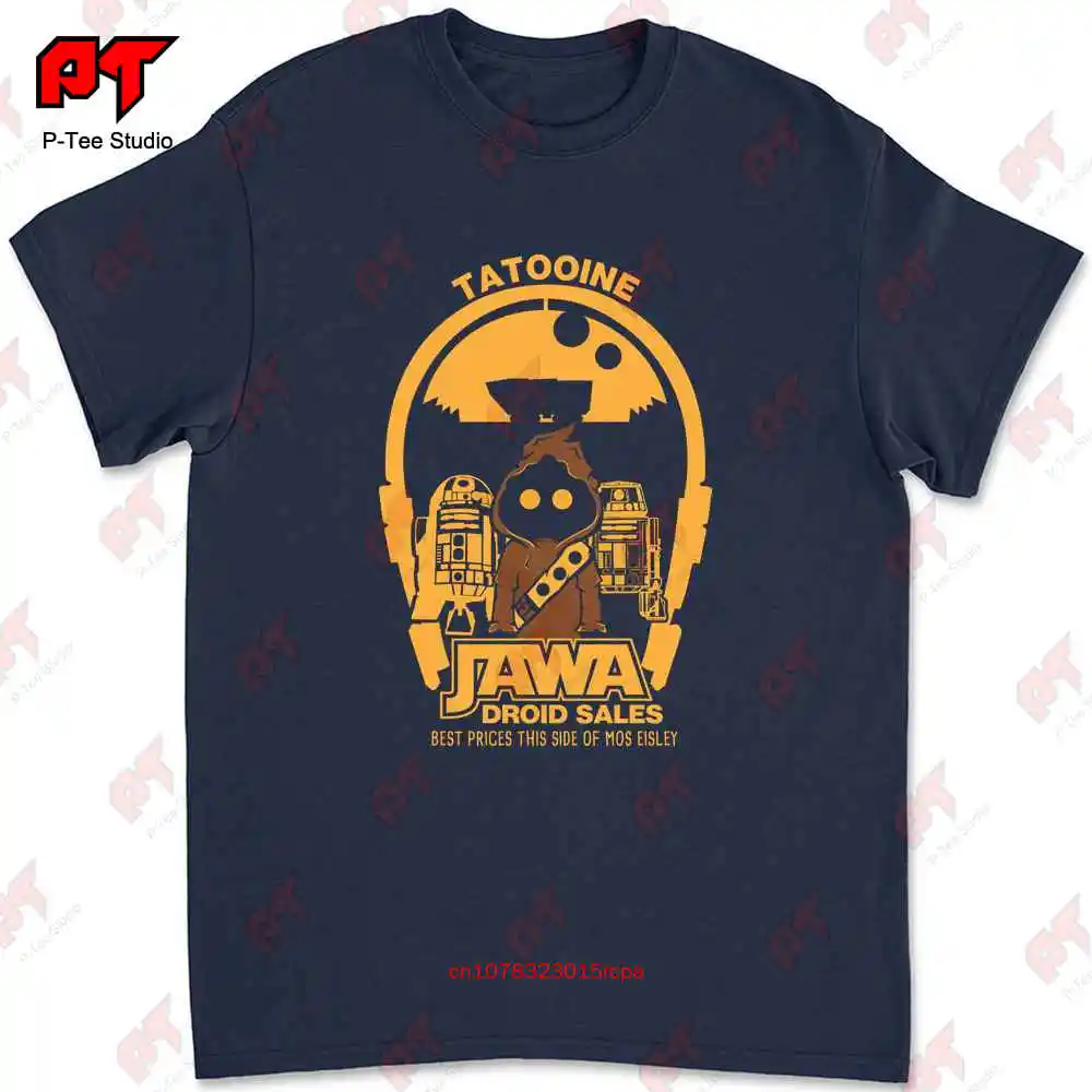 Tatooine Droid Sales Jawa Movie Tees Funny T Shirt FME7