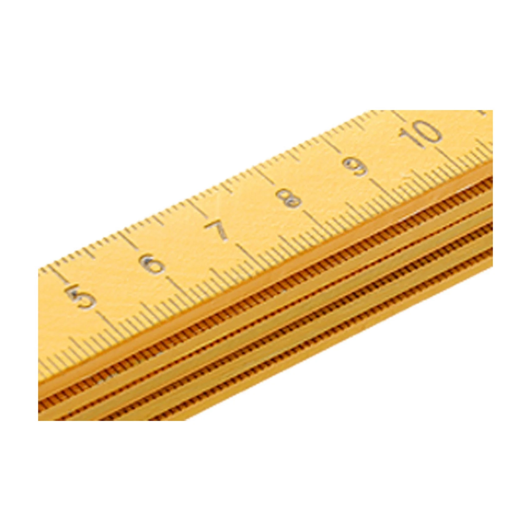 2X Portable Carpenter Wooden Folding Ruler 100cm/39Inch