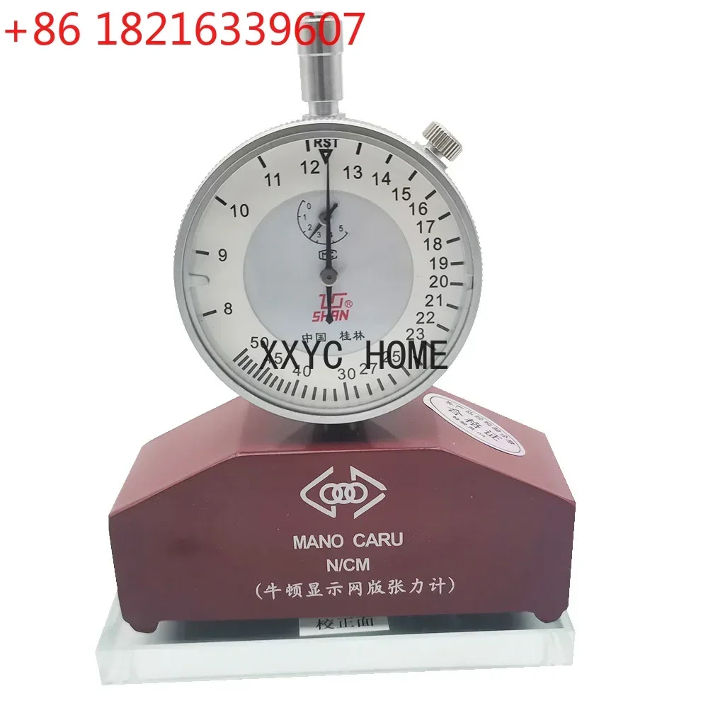 High Precision Silk Screen Mesh Newton Tension Meter Gauge Tester Tensiometer for Silk Screen SMT Steel Stencil Screen Printing