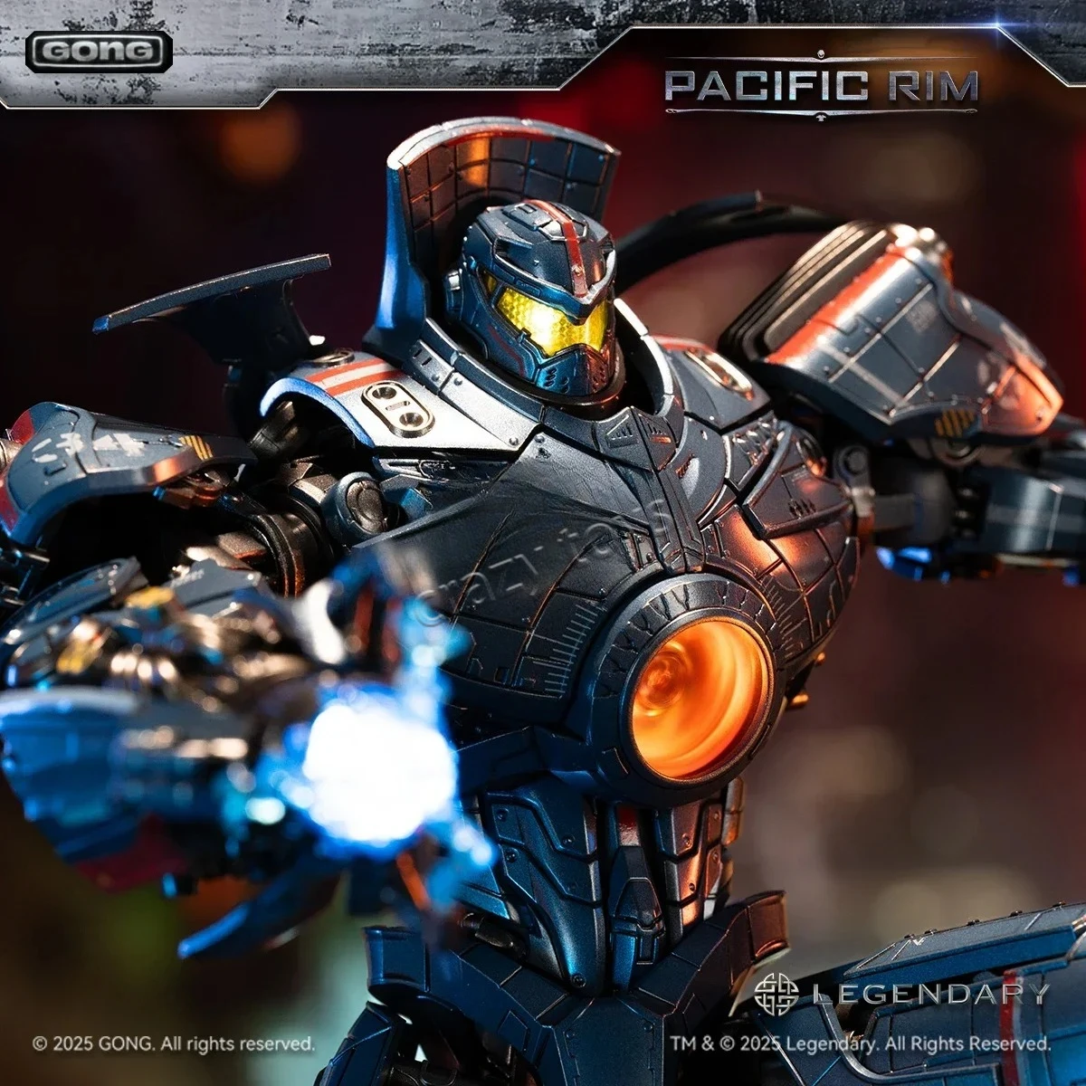 【Available】GONG Pacific Rim Gypsy Danger 25cm 10 Inch Alloy Action Figure Toy Gift Series Collection view 2