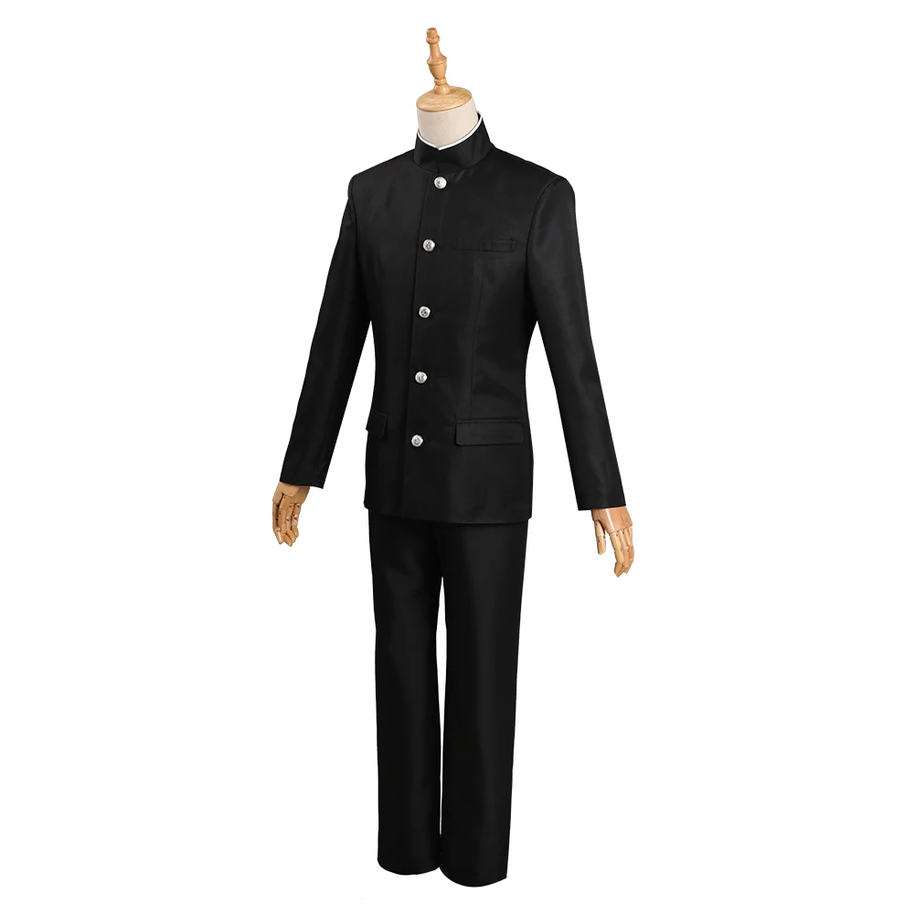 Hainsaw homem yoshida hirofumi cosplay traje uniforme escolar roupas halloween carnaval terno role play para homem adulto