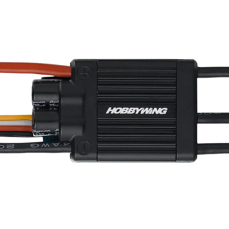 HobbyWing Platinum PRO V4 60A ESC (3S-6S) for 450-480 Class Heli (Propeller: 325-360mm)