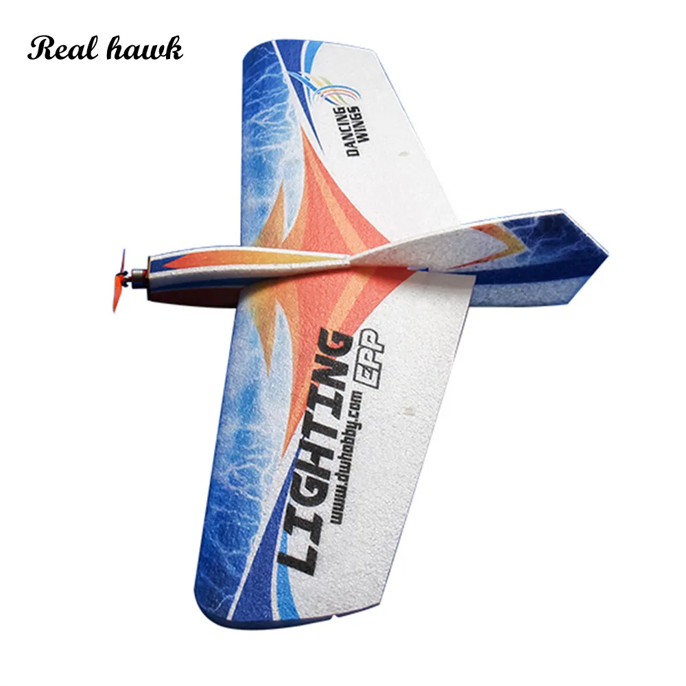 EPP Kit Airplane RC Foam Plane Toy 3CH Radio Control Airplane Model Kit Lighting 1060mm Wingspan for Outdoor Flying