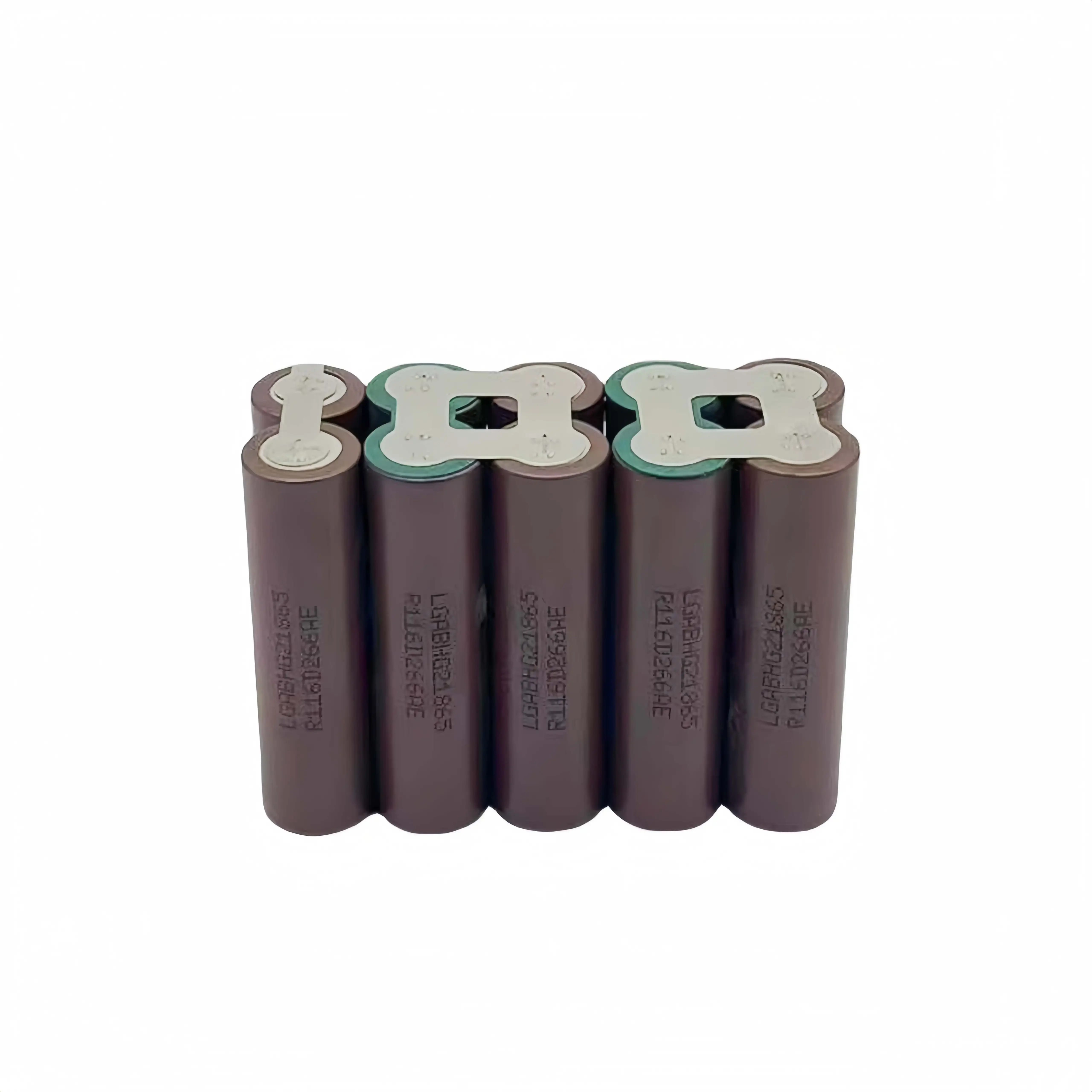 5S2P 18650 18V/21V HG2 lithium battery pack custom battery welding 6000mAh battery