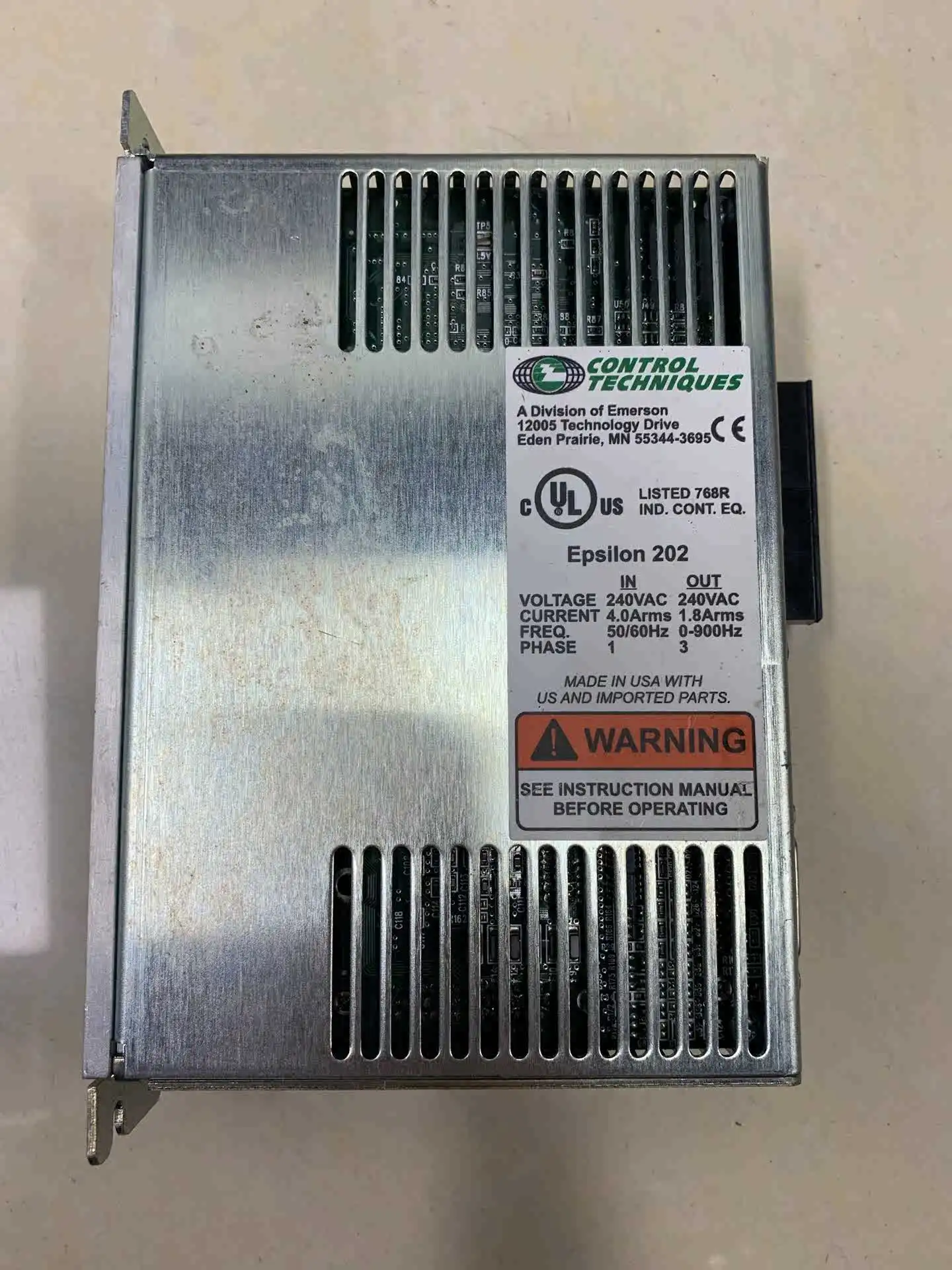 EB-202-00-000 Servo Drive for EMERSON