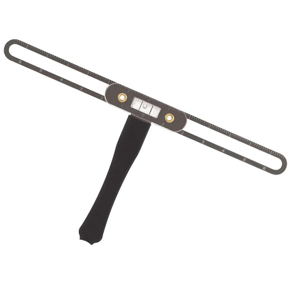 1 قطعة T-تصميم الحاجب Microblading حاكم الفولاذ المقاوم للصدأ المحمولة الحاجب رسم الخرائط أداة لتقوم بها بنفسك تحديد المواقع الحاجب