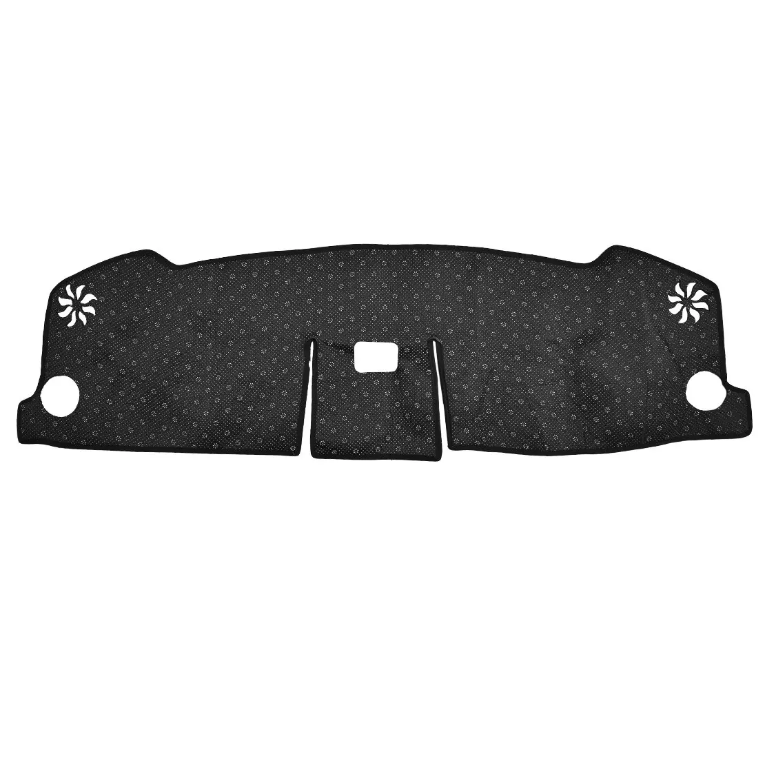 Carro antiderrapante Dash Mat, Dashmat, Tampa do painel, protetor de almofada, poliéster preto, movimentação da mão esquerda, Honda HR-V, HRV, 2023-2024