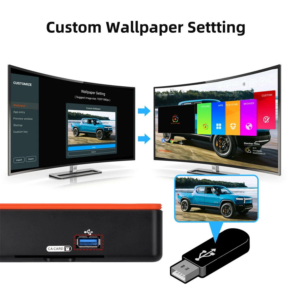 GTMEDIA GT Combo Smart TV Box 4K Utral HD TDT جهاز استقبال الأقمار الصناعية Android 9 + DVB-S/S2/S2X، DVB-T/T2، DVB-C، CCAM/M3U لمستودع الاتحاد الأوروبي
