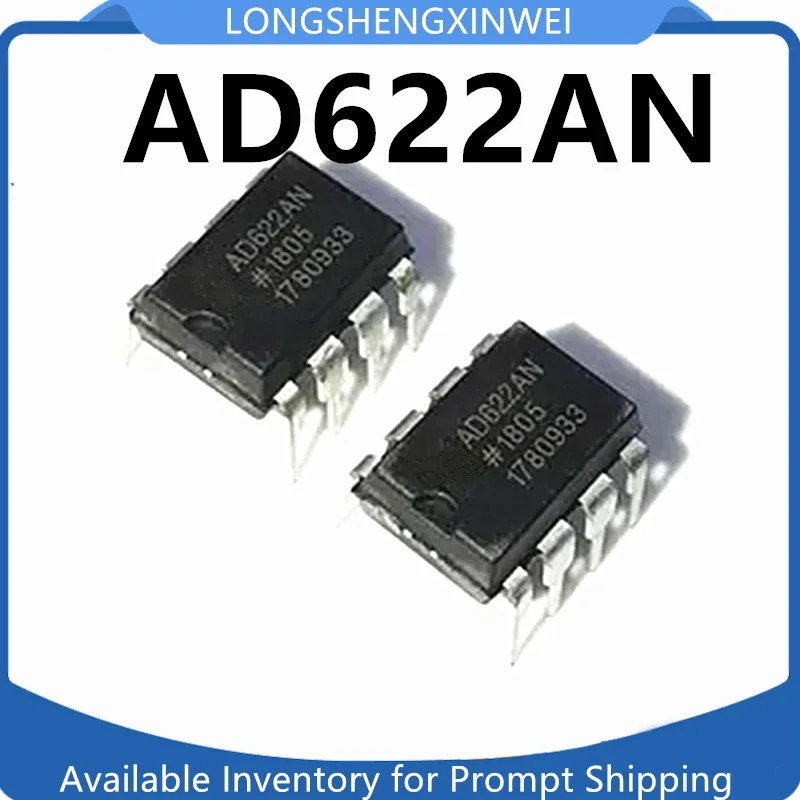 1PCS AD622AN AD622 Operational Amplifier Chip NEW DIP-8 Packaging