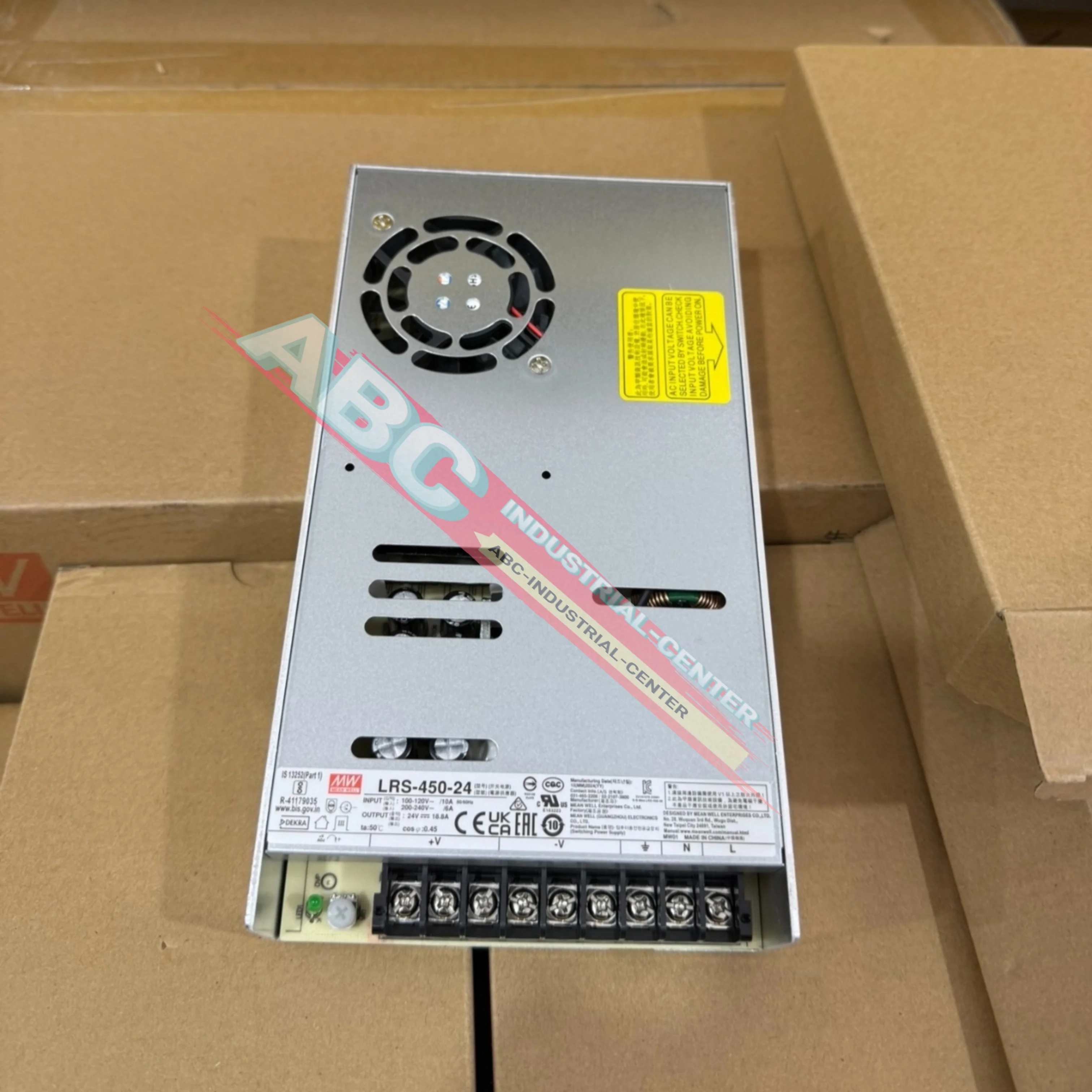 Импульсный источник питания LRS-450-12 |   12V37A новый LRS-450-24 |   24V19A