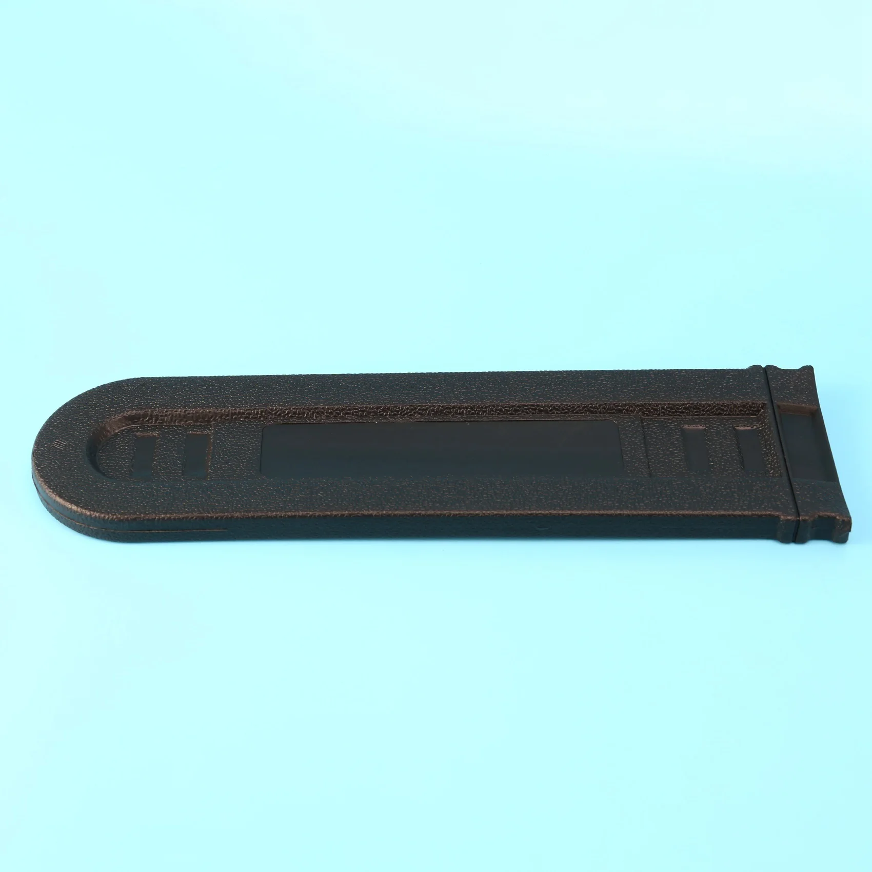 A23T Chainsaw Bar Cover 8-12 Inch Universal Scabbard Guard Guide Plate Protector Plastic Black