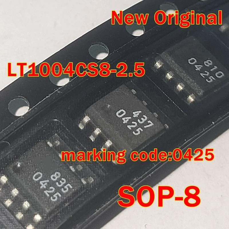 

LT1004CS8-2.5#TRPBF LT1004CS8-2.5#PBF LT1004CS8-2.5 SOP-8 New Original marking code:0425 Splitter voltage reference IC