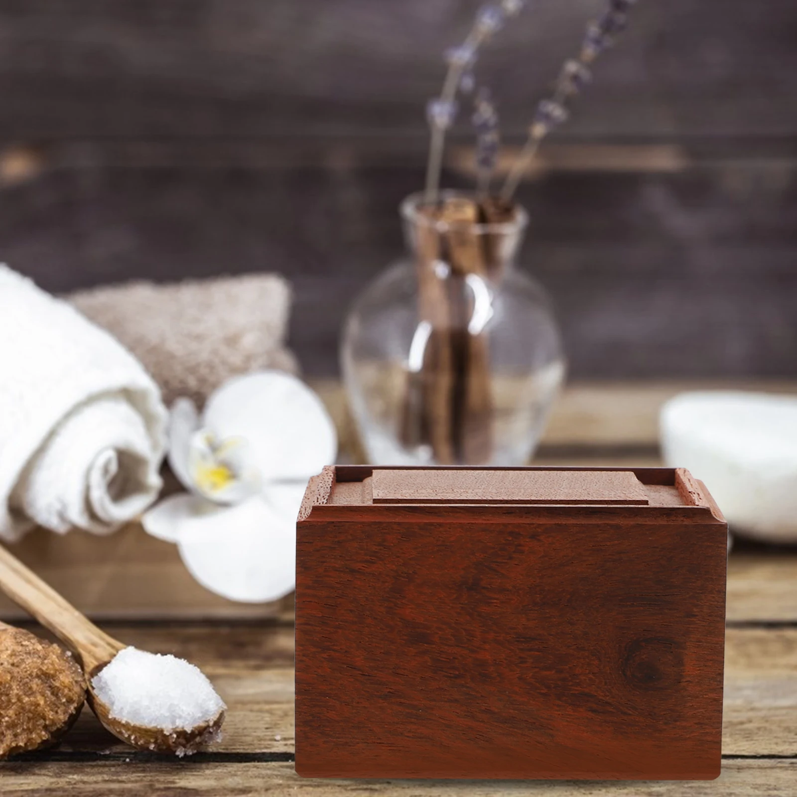 

1pc Storage Box Aroma Burner Censer Decor Elegant Design Smooth Texture Durable Home Decoration IncenseBurner Ornament