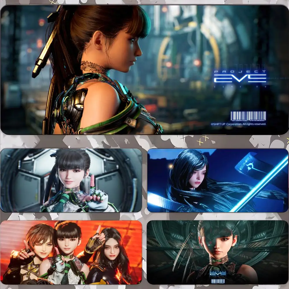 Stellar Blade Mouse Pad Gamer Keyboard Mat Pads Gaming Desk Protector Laptops Large Mousepad Cartoon Deskmat