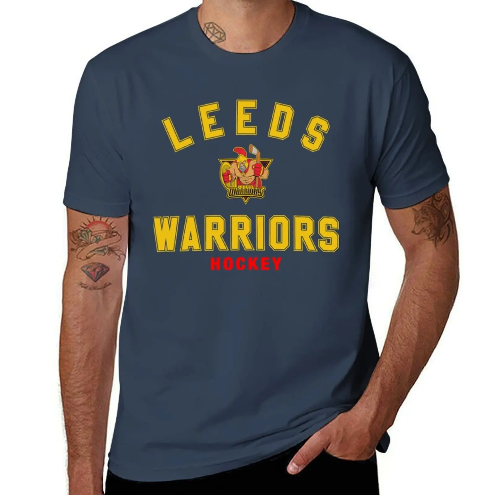 

Leeds Warriors Hockey Classic T-Shirt cotton tshirt 100% t shirt personalised man t shirts high quality luxury brand T-Shirt