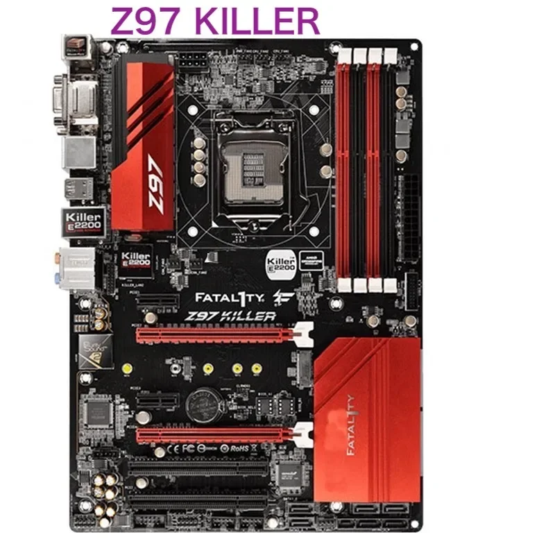 

Материнская плата для ASROCK Z97 KILLER, 32 ГБ, LGA 1150 DDR3 ATX, материнская плата, 100% протестировано, ОК, полностью работает, бесплатная доставка