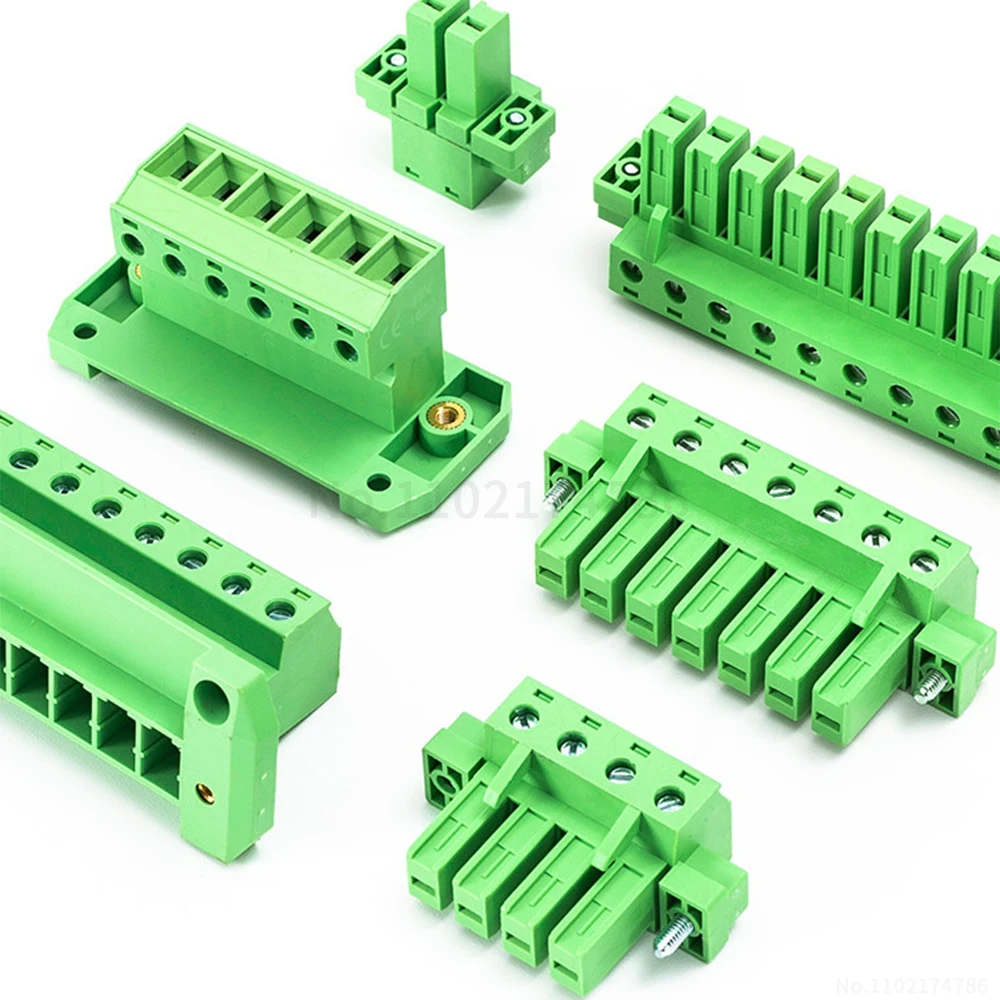 (1 Set) 2EDGSKPA - 7.62mm through-wall solderless terminal block 2EDGSRKW high-current terminal block 15EDGSKPA 7.62