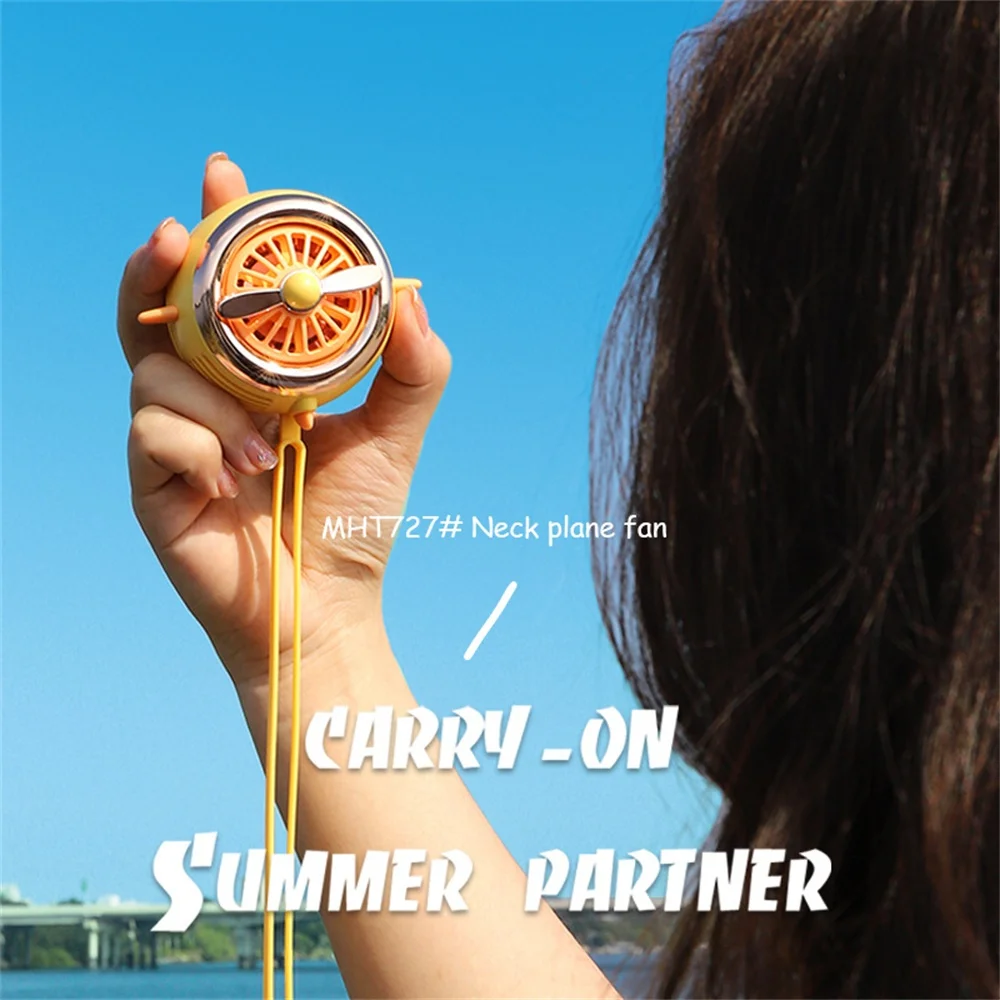 Petit ventilateur électrique mobile de dessin animé mignon, planète, ULde confrontation, souffleur, outil de course à pied, été