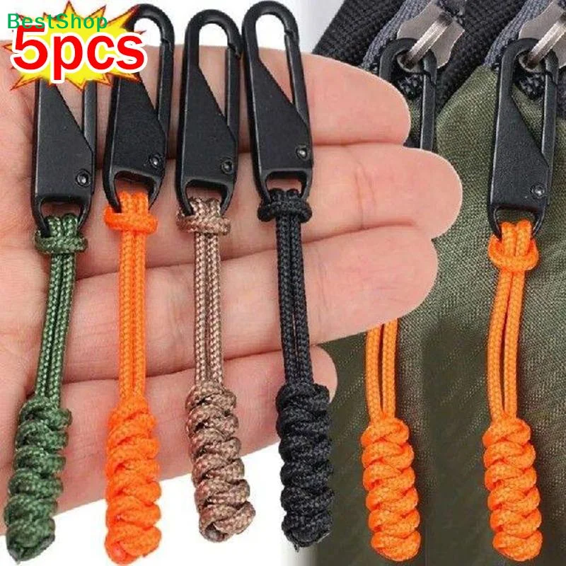 ✔Fabric Zipper Handmade Rope Closure Replacement Slider For Zipper Handle Repair Kit Zipper Pullers Durable Wear-Resistant Cord